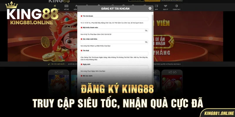Đăng ký King88
